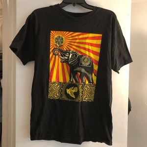 Obey Peace Elephant Graphic T-shirt